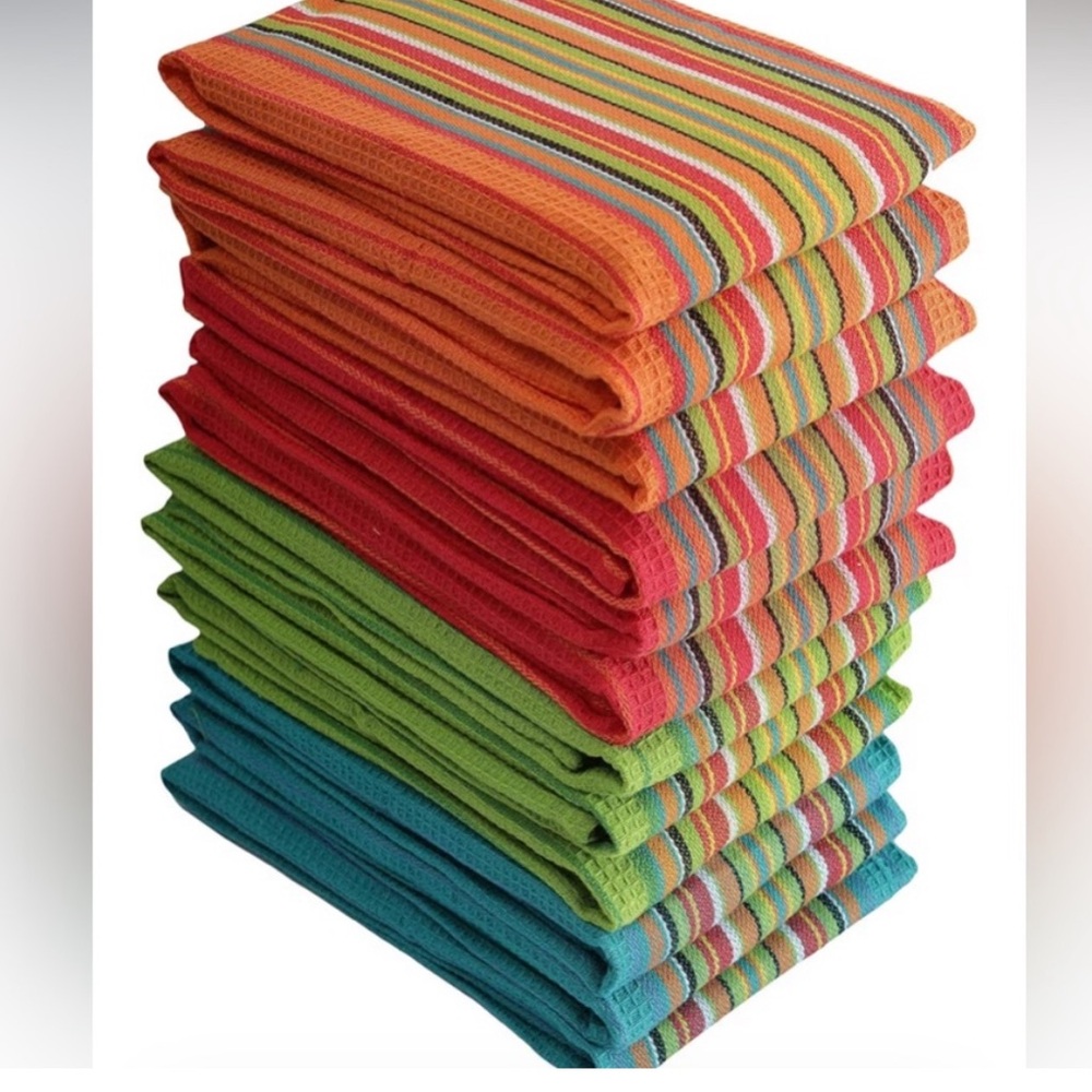 Kay Dee south western pattern made in India cotton set 5 napkins